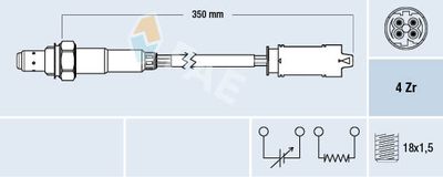 Lambda Sensor FAE 77368