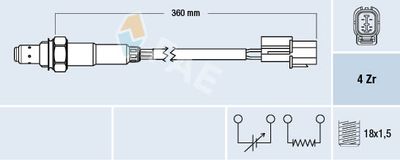 Lambda Sensor FAE 77375