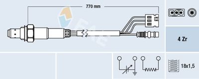 Lambda Sensor FAE 77379