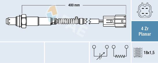 FAE 77392 Lambda Sensor