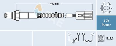 Lambda Sensor FAE 77392