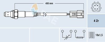 Lambda Sensor FAE 77393