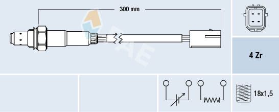 FAE 77397 Lambda Sensor