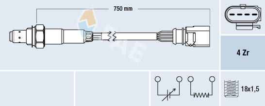 FAE 77399 Lambda Sensor