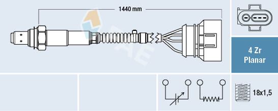 FAE 77401 Lambda Sensor