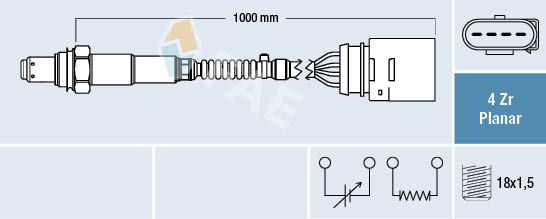 FAE 77404 Lambda Sensor