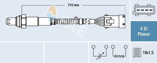 FAE 77413 Lambda Sensor