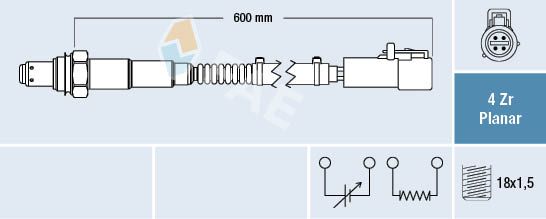 FAE 77419 Lambda Sensor