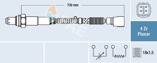 FAE 77423 Lambda Sensor