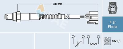 Lambda Sensor FAE 77427
