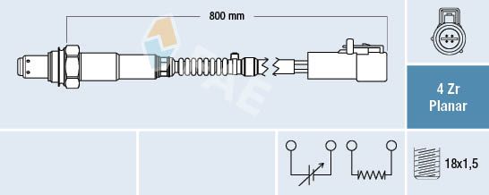 FAE 77431 Lambda Sensor