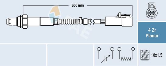 FAE 77446 Lambda Sensor
