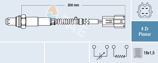 FAE 77452 Lambda Sensor
