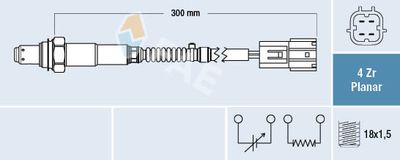 Lambda Sensor FAE 77452