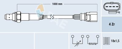 Lambda Sensor FAE 77459