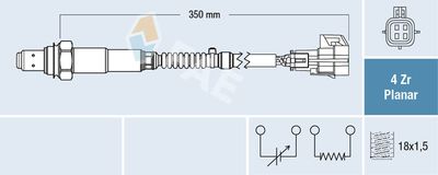 Lambda Sensor FAE 77462
