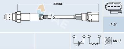 Lambda Sensor FAE 77463