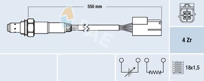 Lambda Sensor FAE 77468