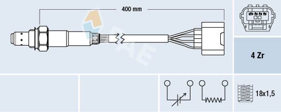 FAE 77470 Lambda Sensor