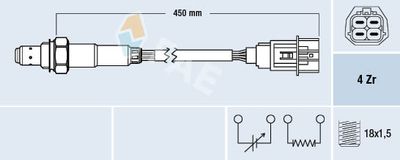 Lambda Sensor FAE 77471