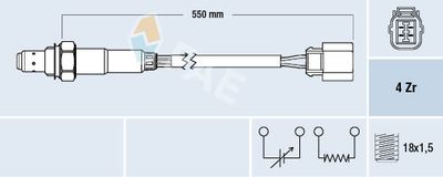 Lambda Sensor FAE 77473