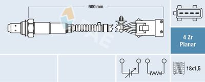 Lambda Sensor FAE 77494