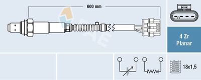 Lambda Sensor FAE 77499