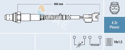 Lambda Sensor FAE 77500