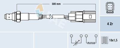 Lambda Sensor FAE 77502