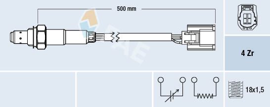 FAE 77503 Lambda Sensor