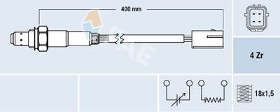 Lambda Sensor FAE 77507