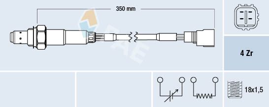 FAE 77511 Lambda Sensor