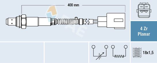 FAE 77516 Lambda Sensor