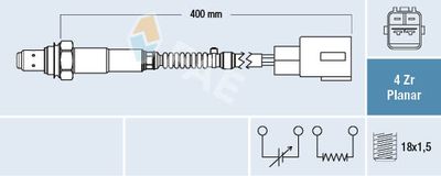 Lambda Sensor FAE 77516
