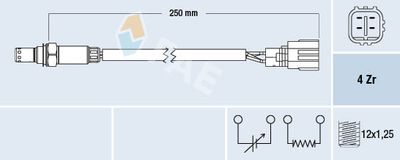 Lambda Sensor FAE 77534