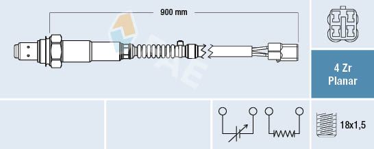 FAE 77537 Lambda Sensor