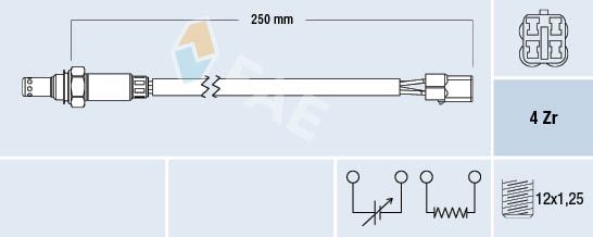FAE 77541 Lambda Sensor