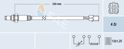 Lambda Sensor FAE 77541
