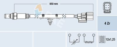 Lambda Sensor FAE 77558