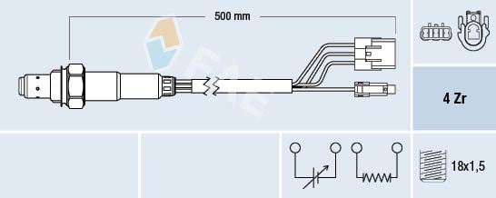 FAE 77559 Lambda Sensor