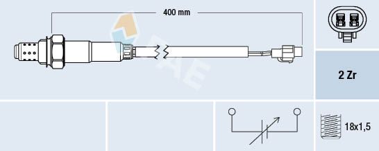 FAE 77560 Lambda Sensor