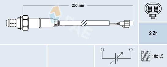 FAE 77561 Lambda Sensor