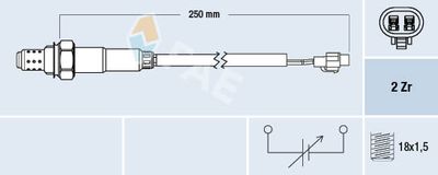Lambda Sensor FAE 77561