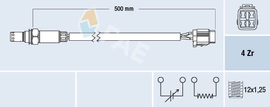 FAE 77565 Lambda Sensor
