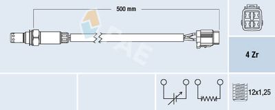 Lambda Sensor FAE 77565