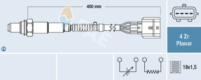 Lambda Sensor FAE 77579