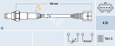 Lambda Sensor FAE 77582