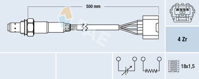 Lambda Sensor FAE 77583
