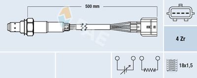 Lambda Sensor FAE 77584