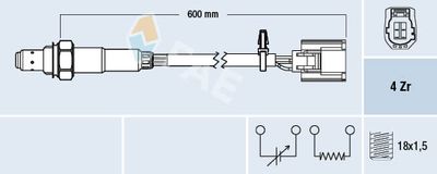 Lambda Sensor FAE 77593